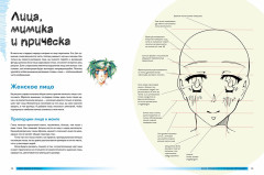 Манга. Полный курс по рисованию персонажей - Фото 3