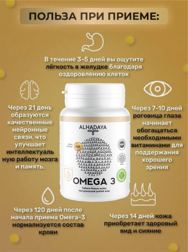 Omega-3 в капсулах | Alhadaya | Фото 2