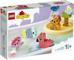 Конструктор Duplo 10966 Приключения в ванной: плавучий остров для зверей. Bath Time Fun: Floating Animal Island - Фото 2