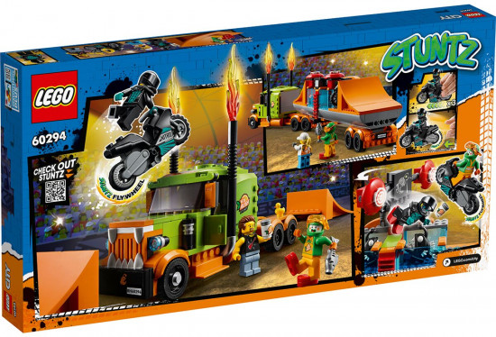 Конструктор LEGO® 60294 Грузовик для шоу каскадёров