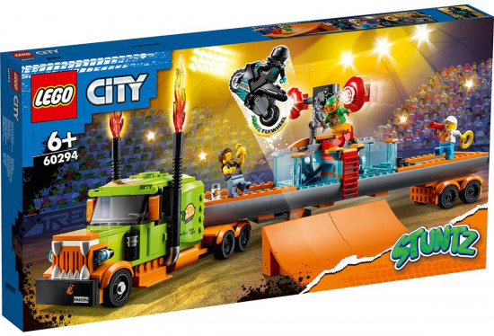 Конструктор LEGO® 60294 Грузовик для шоу каскадёров