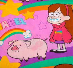 Комплект постельного белья «Мэйбл и Пухля» (арт. 8902+8903, бязь, 1,5-спальный, 1 наволочка 70х70) - Фото 3