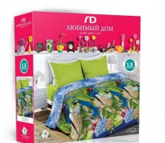 Комплект постельного белья «Кружева» (арт. 11124, 1,5-спальный, БИОкомфорт, 2 наволочки 70х70) - Фото 1