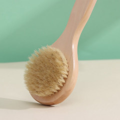 Щётка массажная для тела с ручкой - Фото 2