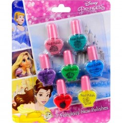 Набор лаков для ногтей «Принцессы Диснея», 7 шт. - Фото 1