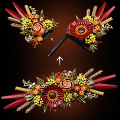 Конструктор Icons 10314 Украшение из сухоцветов - Фото 7