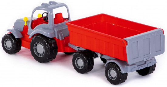 Трактор с прицепом №1 «Силач»