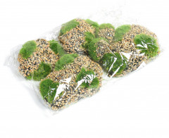 Мох искусственный с каменной крошкой «Камни» - Фото 1