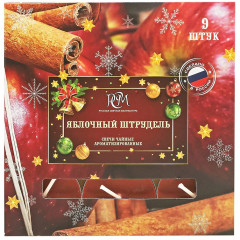 Набор свечей чайных  «Яблочный штрудель» - Фото 1