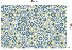 Набор салфеток сервировочных «Португальский азулежу» - Фото 2