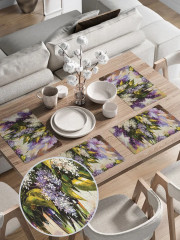 Набор салфеток сервировочных «Букет сирени» - Фото 1