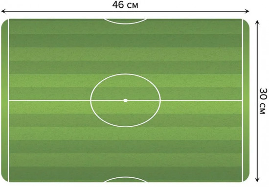 Набор салфеток сервировочных «Футбольное поле»
