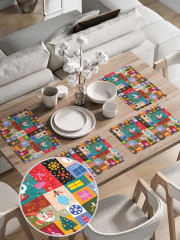 Набор салфеток сервировочных «Праздник в красках» - Фото 1