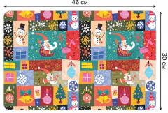 Набор салфеток сервировочных «Праздник в красках» - Фото 2