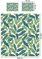 Комплект постельного белья «Лиственная завеса» - Фото 2