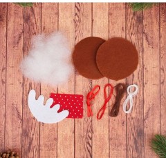 Набор для шитья «Шарик с сосульками» - Фото 1