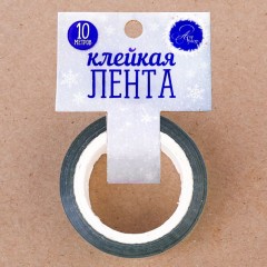 Лента клейкая декоративная «Новогодние подарки» - Фото 2