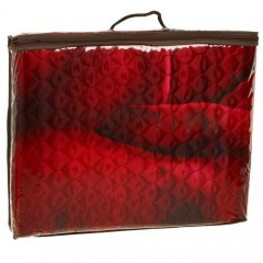 Стеганое покрывало из искусственного шелка «Эйфория» 3D (евро, размер 200х220) - Фото 1