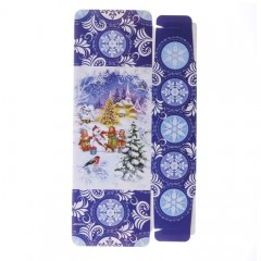 Сборная коробка-конфета «С Новым годом и Рождеством» (18х28х10 см) - Фото 1