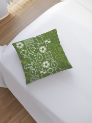 Наволочка декоративная «Атрибуты футбола» - Фото 1