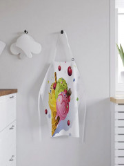 Фартук кухонный «Мороженое на рожке» - Фото 2