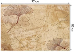 Коврик для ванной комнаты «Таинственные листочки» - Фото 2