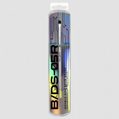 Кисть двусторонняя для бровей с щеточкой, B/DS-05R - Фото 1