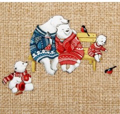 Мешочек подарочный «Зимняя прогулка» - Фото 2