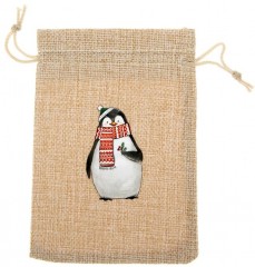 Мешочек подарочный «Пингвин» - Фото 1