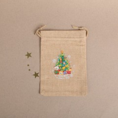 Мешочек подарочный «Счастья в Новом Году» - Фото 1