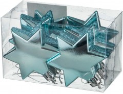 Набор елочных украшений «Звездочки» (10 шт) - Фото 1