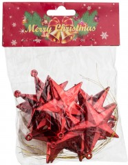 Набор елочных украшений «Звездочки» (12 шт) - Фото 1