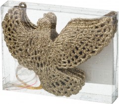 Набор елочных украшений «Птички» (8 шт) - Фото 1