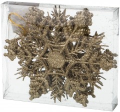 Набор елочных украшений «Снежинки» - Фото 1