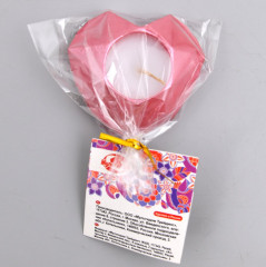 Свеча декоративная с подсвечником «Сердце грань» - Фото 2