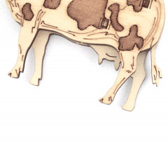 Конструктор деревянный «Коровка Дора» - Фото 5