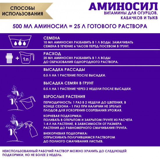 Концентрат для огурцов