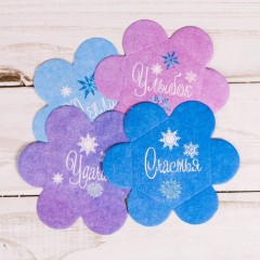 Коробка для кондитерских изделий «Снежинки» - Фото 2