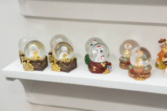 Уотерболл «Собачка в рождественском колпаке» - Фото 1