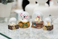 Уотерболл «Собачка в рождественском колпаке» - Фото 3