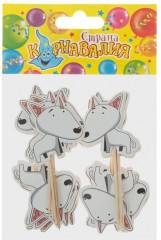 Пика для канапе «Собака», 24 шт - Фото 1