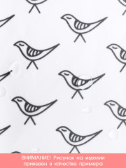 Штора для ванной «Акварельные ирисы» - Фото 4