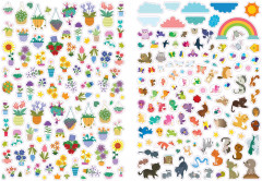 600 наклеек. Окружающий мир - Фото 2