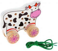 Шнуровка-каталка «Корова» - Фото 1