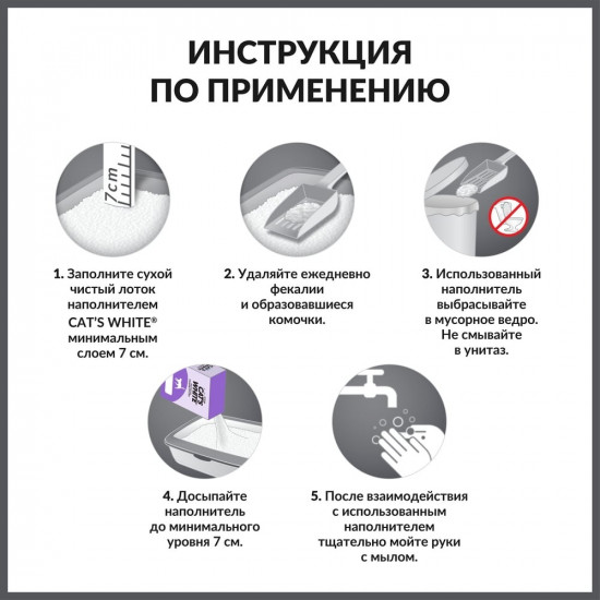 Наполнитель для кошачьего туалета «Lavender»