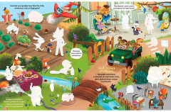 Виммельбух с наклейками для малышей - Фото 4