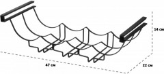 Держатель для винных бутылок и бокалов - Фото 4