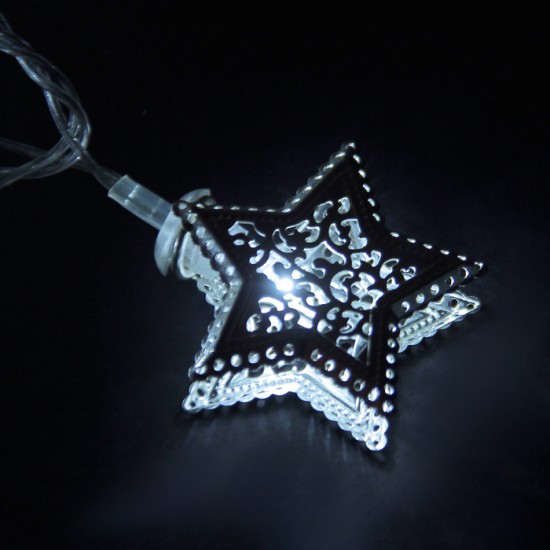 Гирлянда «Звездочка» (5 м х 4 см Н.С. LED-20-220V)