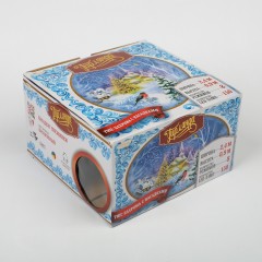 Гирлянда «Снежинки» (2,4х0,9 м Н.С. LED-138-220V) - Фото 1