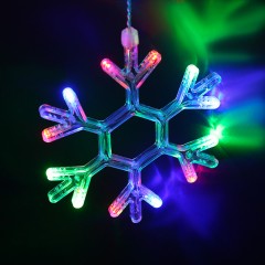 Гирлянда «Снежинки» (2,4х0,9 м Н.С. LED-138-220V) - Фото 2